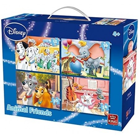 SET 4 PUZZLES DISNEY