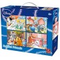 SET 4 PUZZLES DISNEY