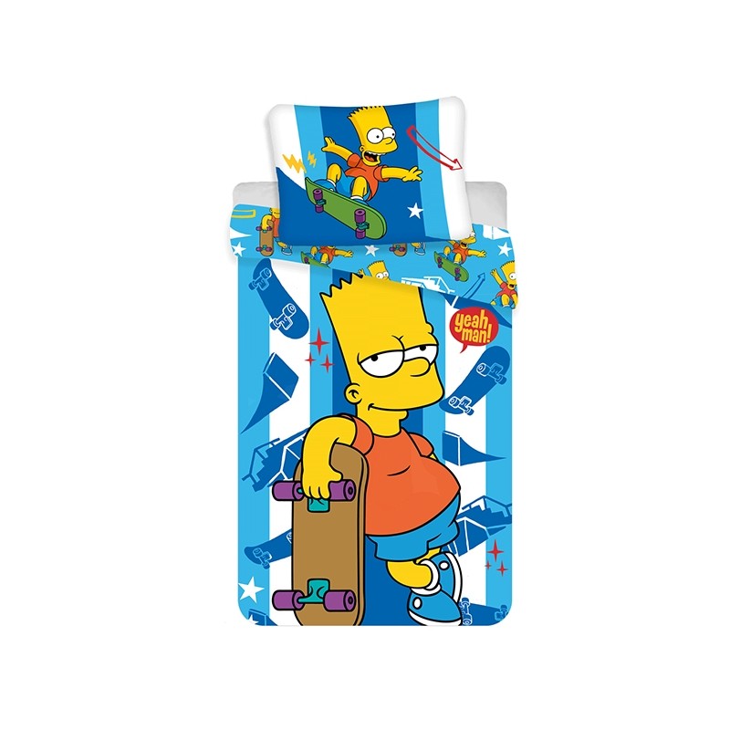 Housse de couette the simpsons Bart