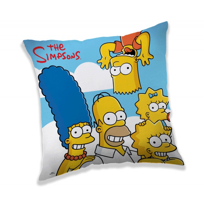 Coussin la famille Simpsons 40 x 40 cm