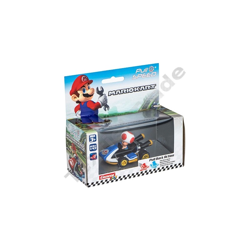 Voiture Mario kart Toad