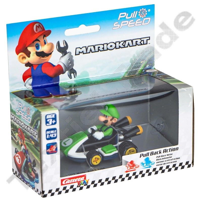 Voiture Mario Kart Luigi