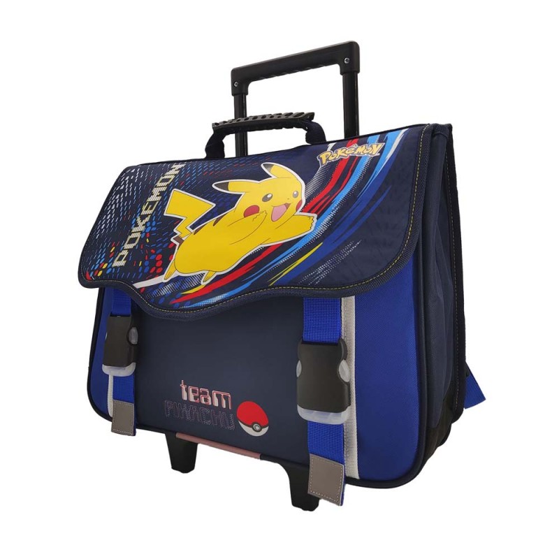 Cartable à roulettes Pokemon 41cm