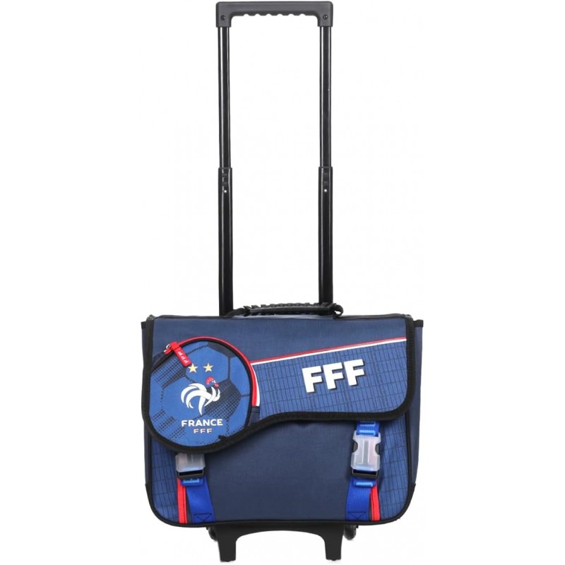 Cartable a roulettes FFF 41 cm