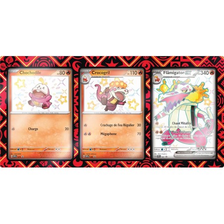 Pokémon Collection Premium Écarlate et Violet – Destinées de Paldea – Flâmigator-ex