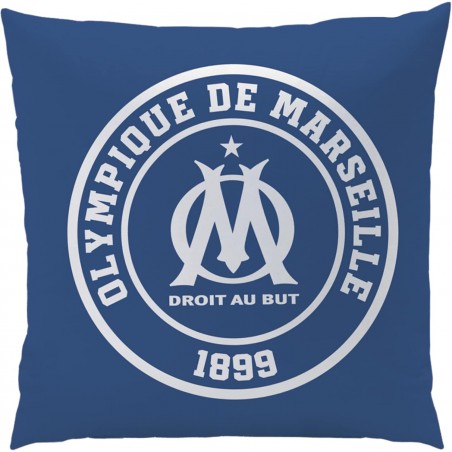 Olympique de Marseille Coussin Imprimé 40x40 cm