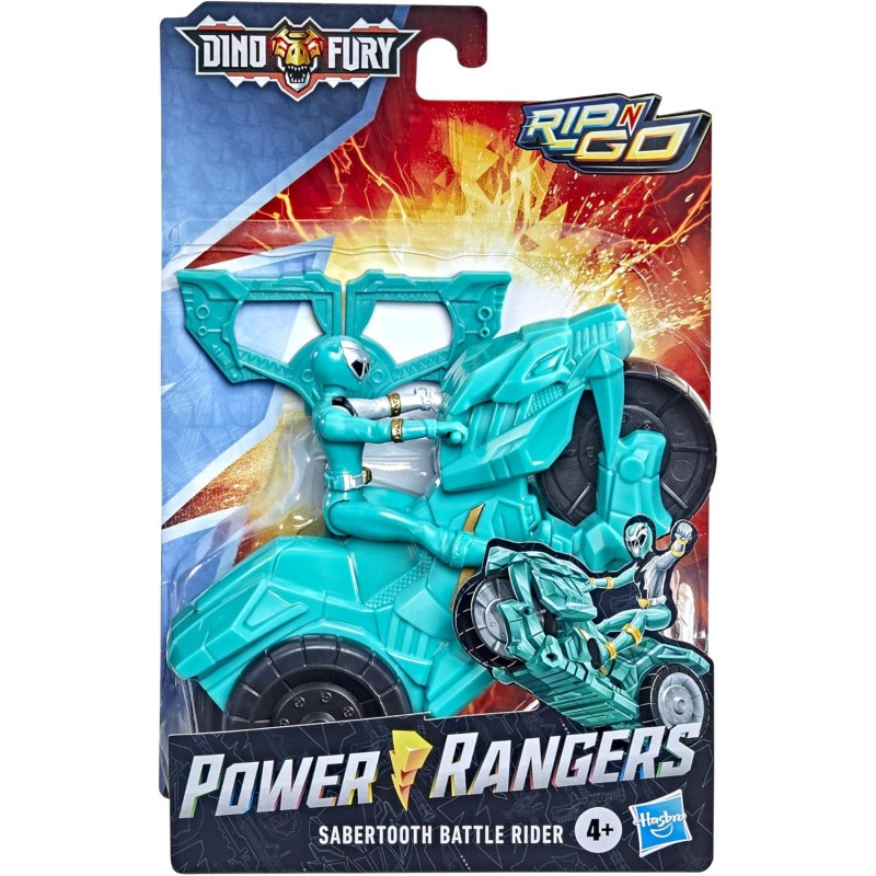 Power rangers vert moto et figurine