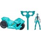 Power rangers vert moto et figurine