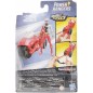 Power rangers rouge moto et figurine