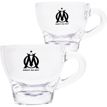 Set de 2 tasses en verre Marseille