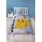 Housse de couette Pokémon Pikachu jaune réversible