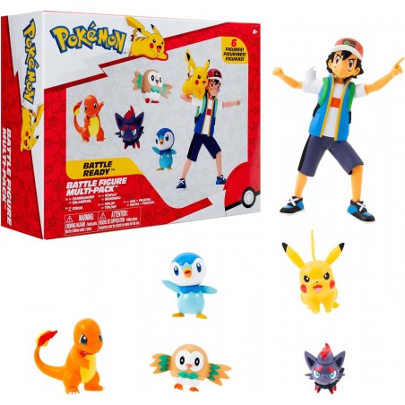 Pokemon pack de 6 figurines