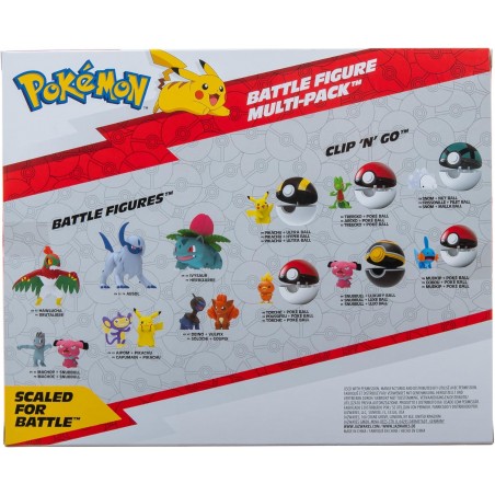 Pokemon Pack de 8 figurines