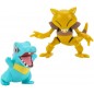 Pokemon Pack de 2 figurines Abra et Totodile