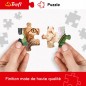 Puzzle 500 piéces cheval et poulain