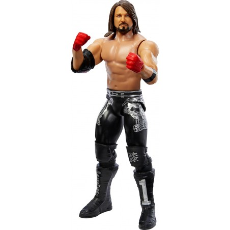 Figurine WWE de 15,2 cm de collection AJ Styles avec 10 points d'articulation