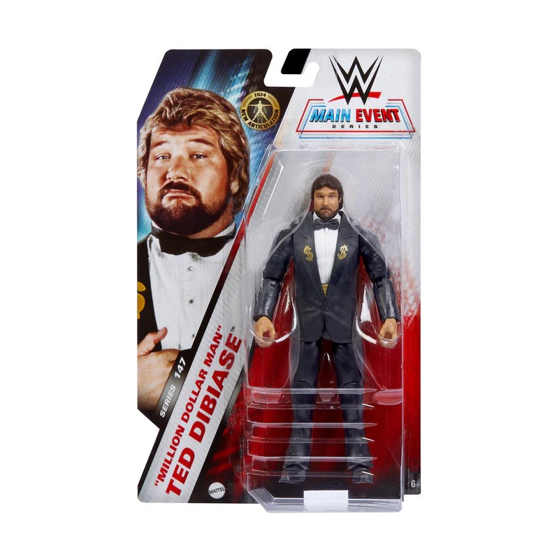 Figurine WWE de 15,2 cm de collection Million dollar man Ted Dibiase