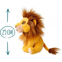 Peluche roi lion Mufasa 25 cm