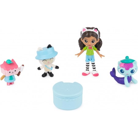 Coffret 4 figurines Gabby et ses amis au camping