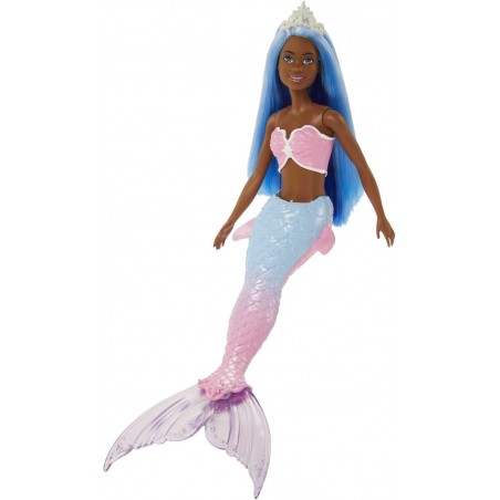 Barbie Dreamtopia poupée sirène cheveux bleus