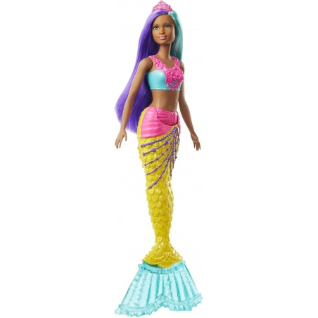 Barbie Dreamtopia poupée sirène cheveux multicouleur