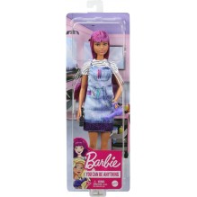 Poupée Barbie Coiffeuse aux Cheveux Violets