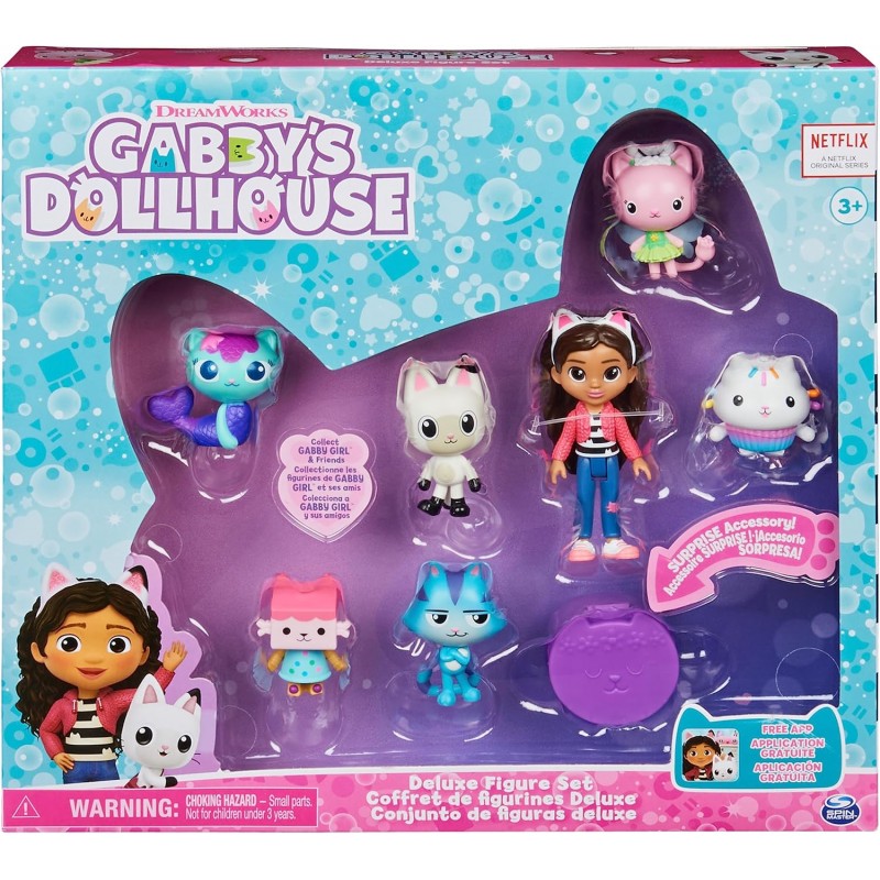 Coffret Gabby et la Maison Magique 7 figurines