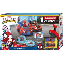 Circuit de course Carrera First Spidey Web Spinners, 2,4 m