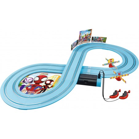 Circuit de course Carrera First Spidey Web Spinners, 2,4 m