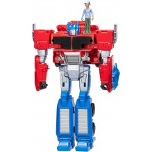 Figurine Spin Changer Optimus Prime de 20 cm avec Figurine Robby Malto de 5 cm