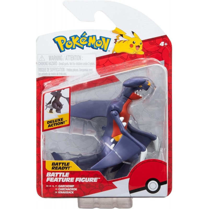 Figurine Pokemon  Carchacrok 11cm