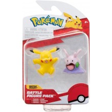 Pokemon Pack de 2 figurines Pikachu-Mucuscule