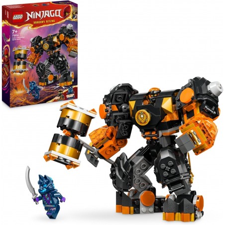 Lego Ninjago Le Robot Élémentaire de la Terre de Cole