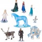 Coffret de 9 Figurines La Reine des Neiges 2,Contient Anna et Elsa, Mathias, Nokk, Sven, Olaf et Kristoff