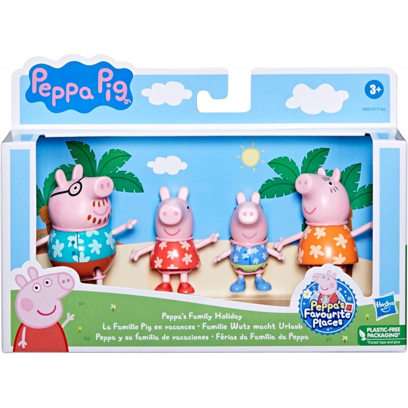 Coffret 4 figurines Peppa Pig