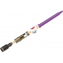 Lightsaber Forge, Sabre Laser Mace Windu à Lame Violette Extensible