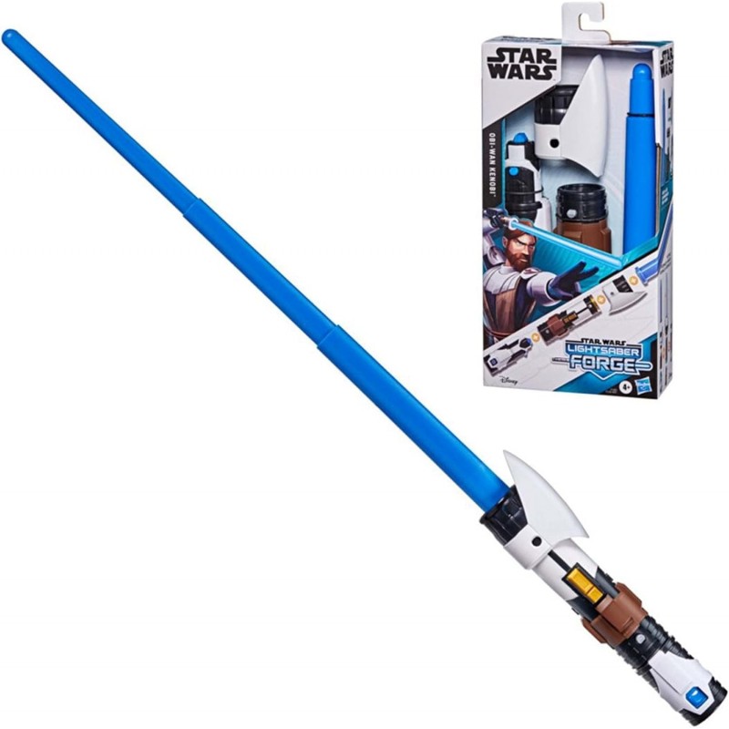 Lightsaber Forge, Sabre Laser Obi-Wan Kenobi à Lame bleu Extensible