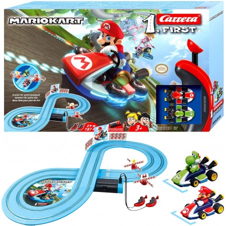 Circuit de course Carrera First Mario et Yoshi, 2,4 m