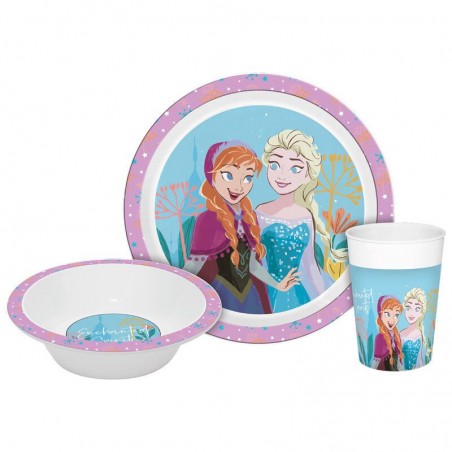 Set petit déjeuner la reine des neiges