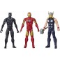 Coffret Marvel Titan Hero, Black panther, Thor, Iron Man