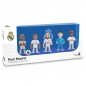 Pack de 5 figurines Madrid,Mbappé-Courtois-Bellingham-Carvaral-Vinicius