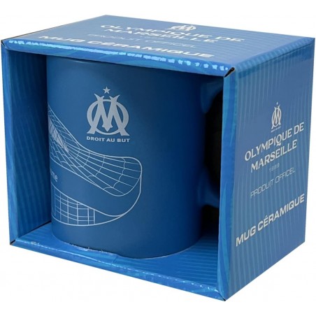 Mug Olympique de Marseille Stade rétro bleu