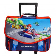 Cartable à roulettes 41 cm Mario