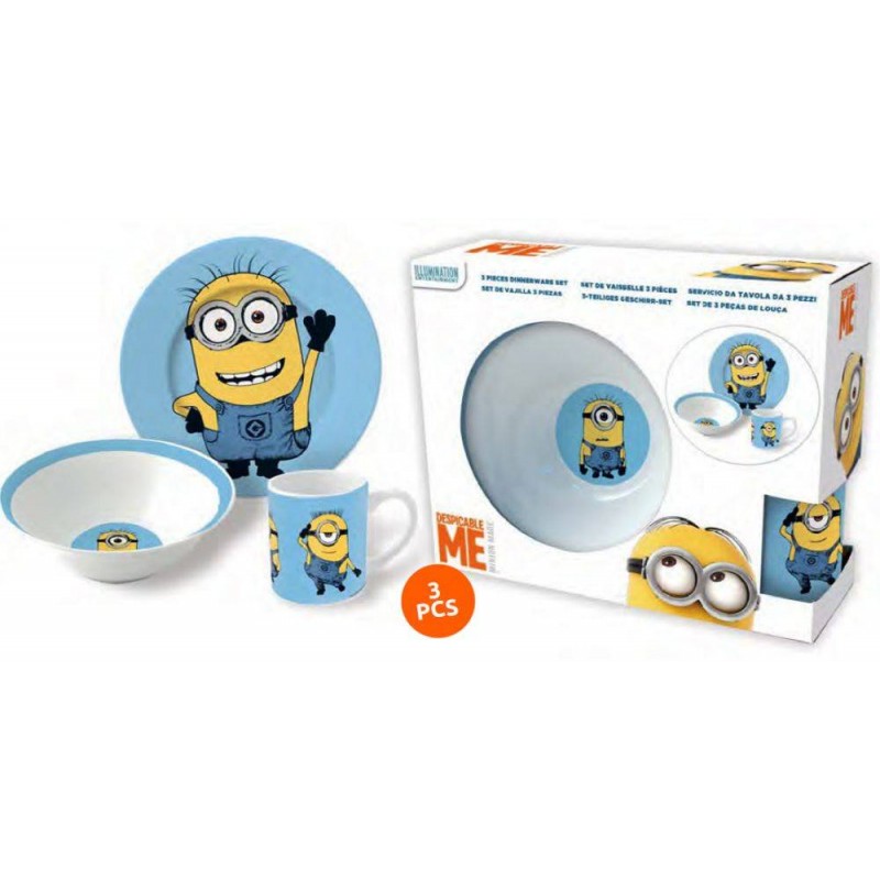 SET DEJEUNER MINIONS