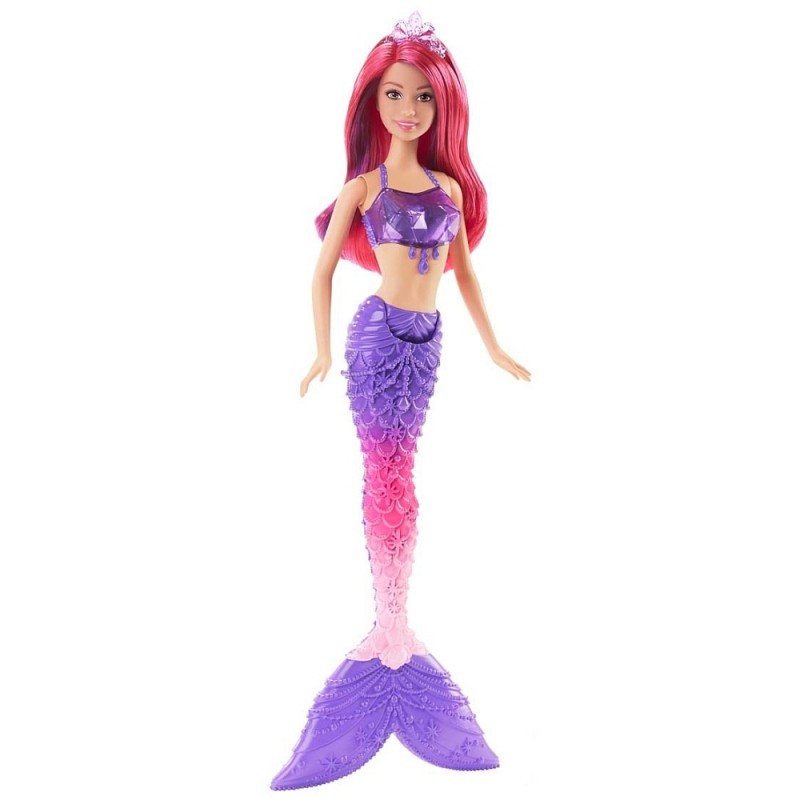 barbie sirene dans le bain