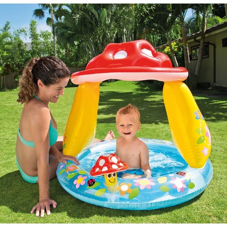 PISCINE GONFLABLE INTEX en forme de champignon