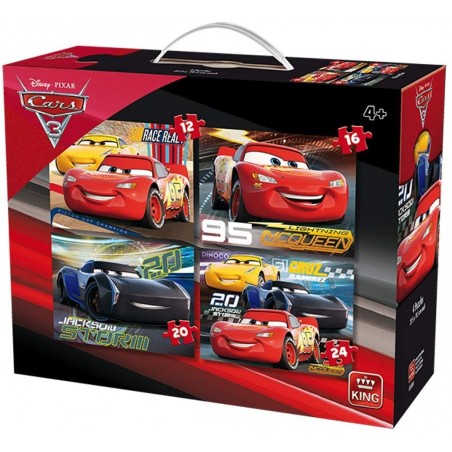 PUZZLE CARS 4 en 1