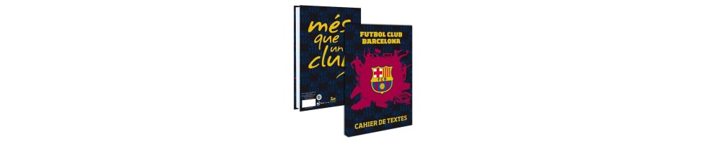 Papeterie, articles scolaires FC Barcelone pas cher. Acheter en ligne