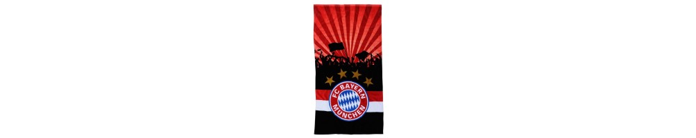 Serviettes, draps de bain Bayern de Munich pas cher. Acheter en ligne