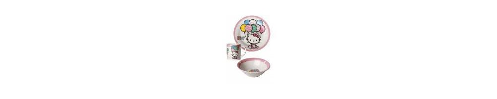 Coffret et sets petit déjeuner Hello Kitty pas cher. Acheter en ligne